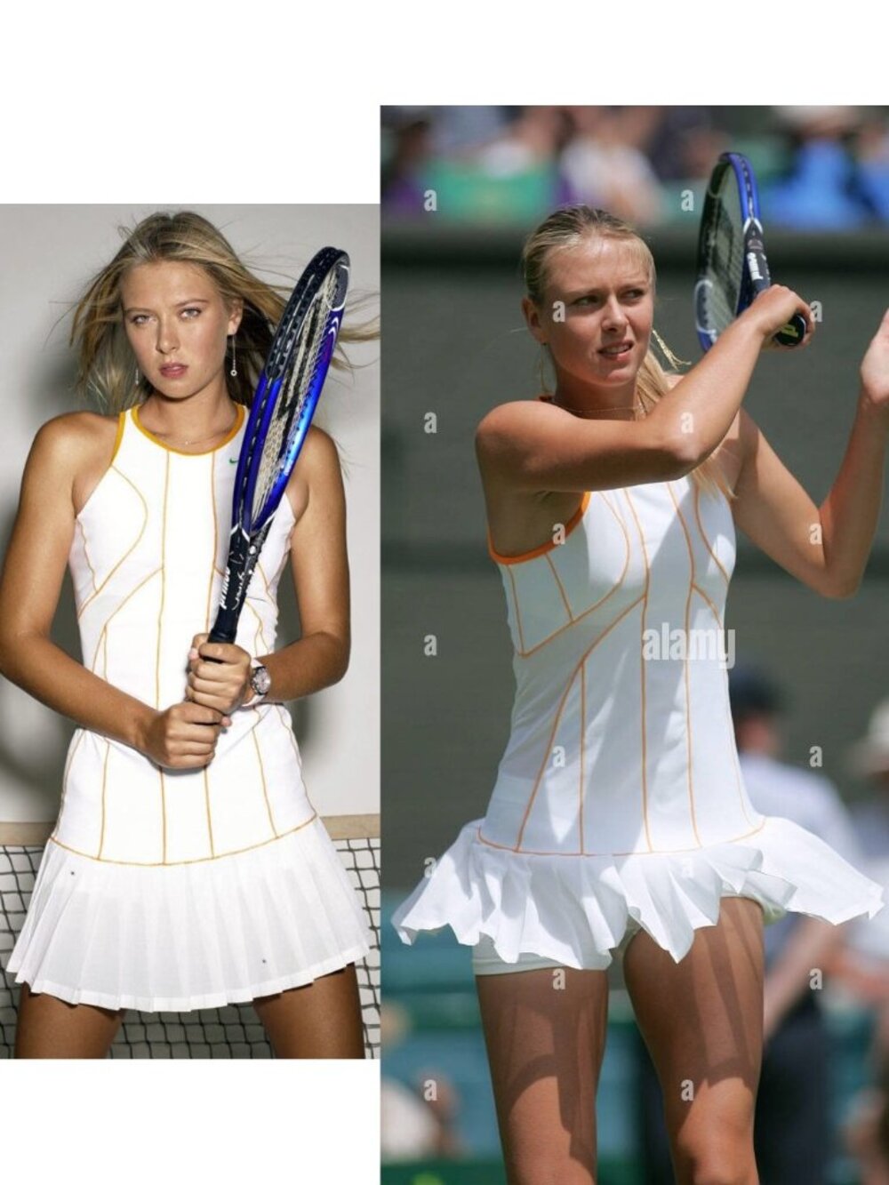 Nwt Striking Nike Maria Sharapova Tennis Dress w/ Bra Pleated Skirt L Large